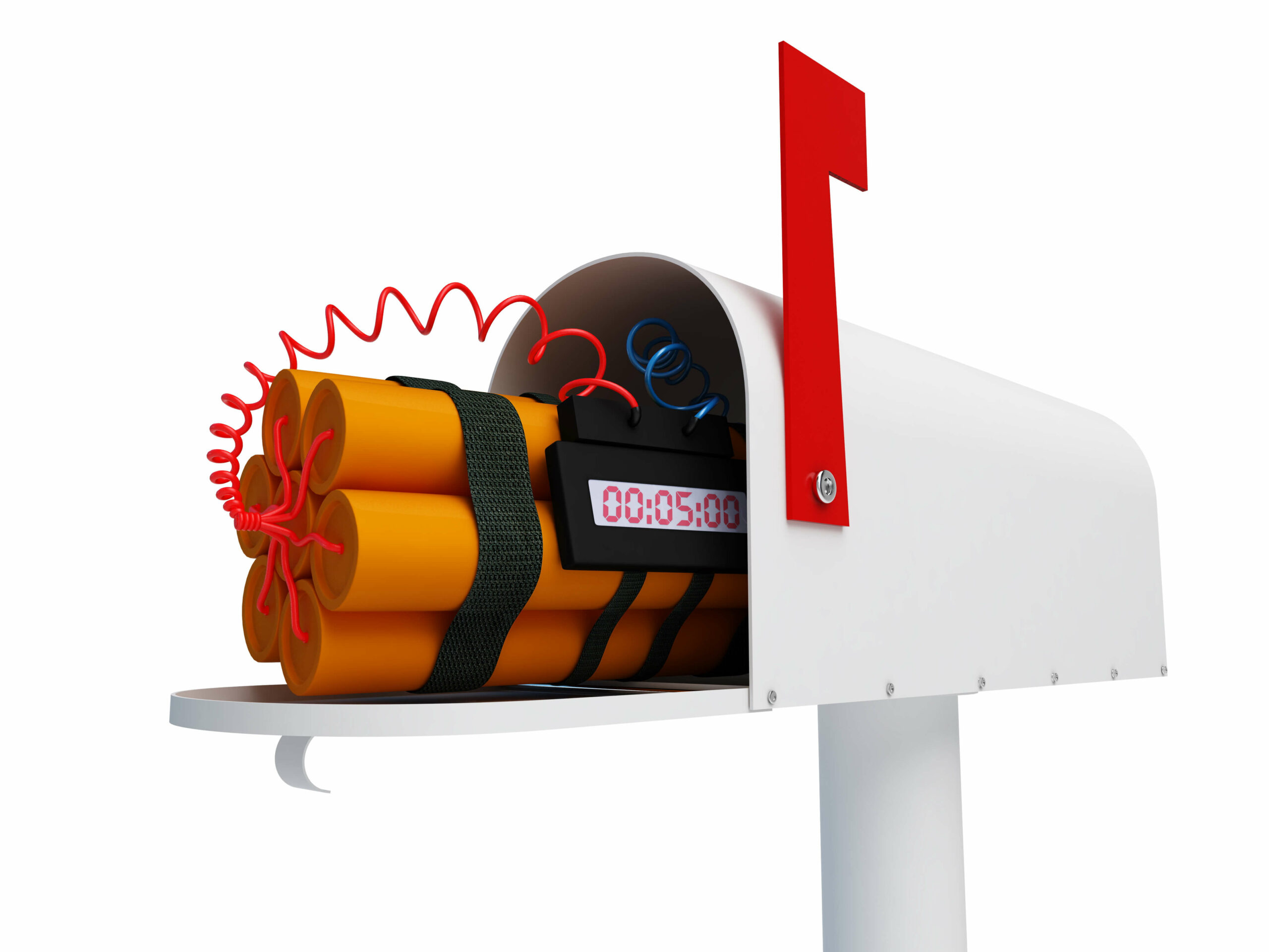 Email bomb