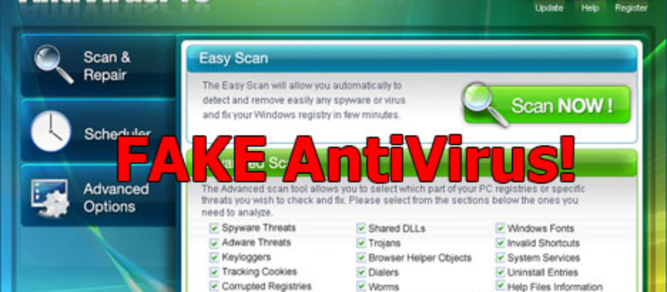 Fake antivirus