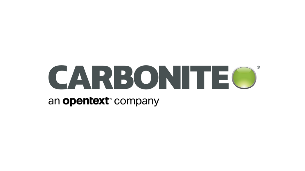 Logo aziendale sicuro in carbonite
