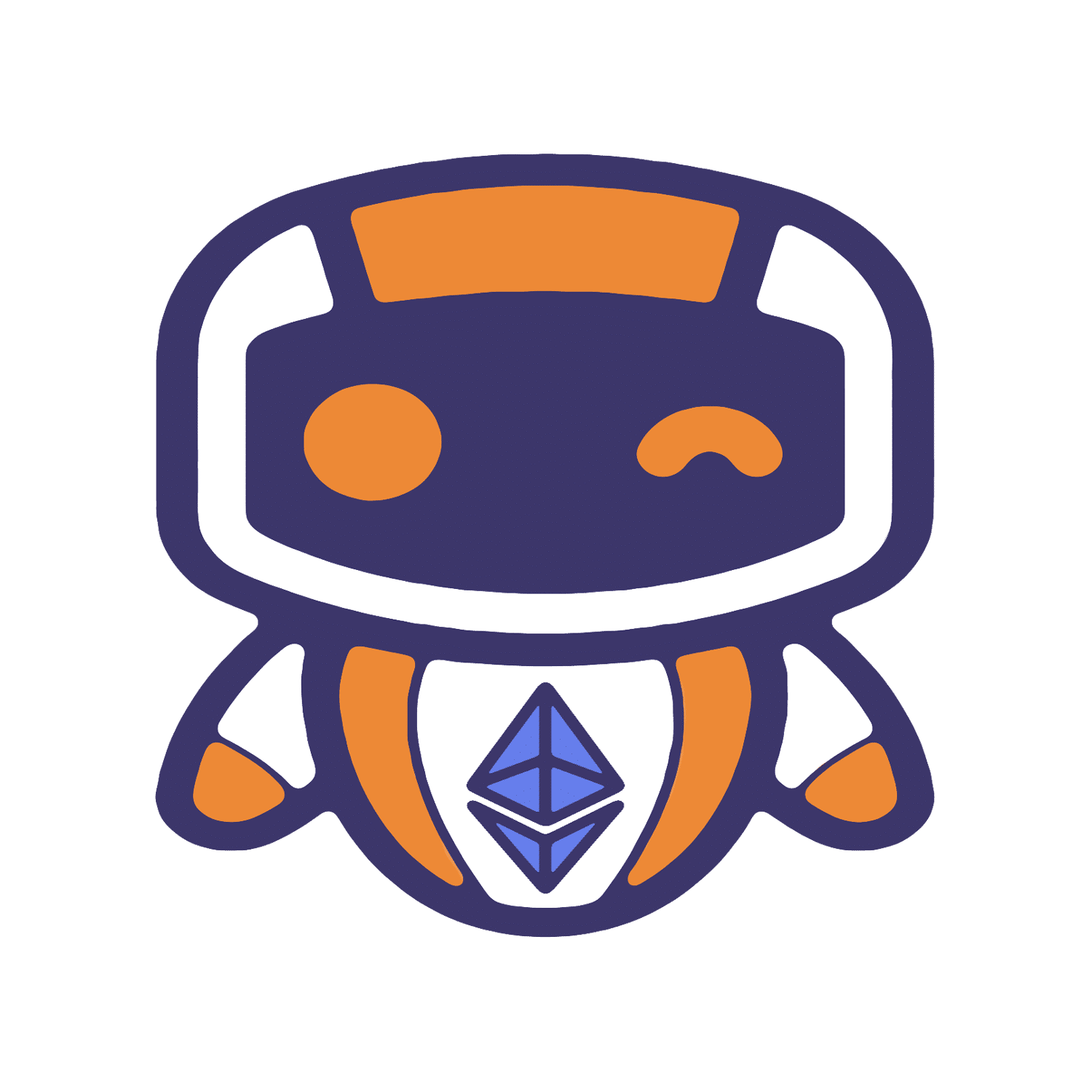 Logotipo de Crypto Bot fácil