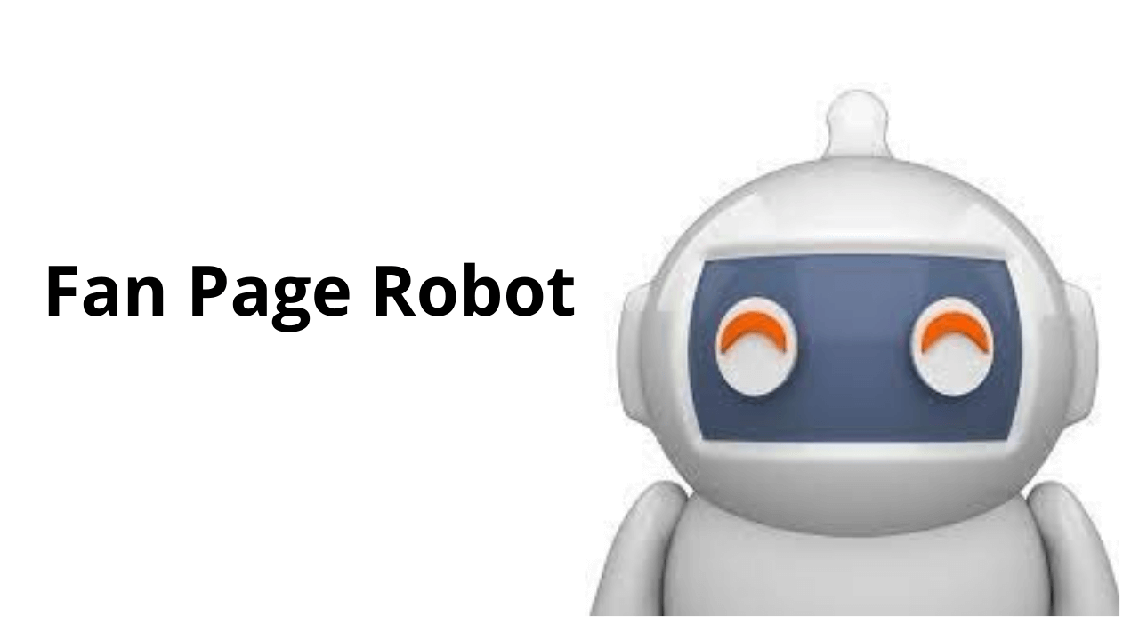 Logotipo do robô da página de fãs