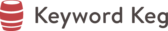 Logo del barile di parola chiave