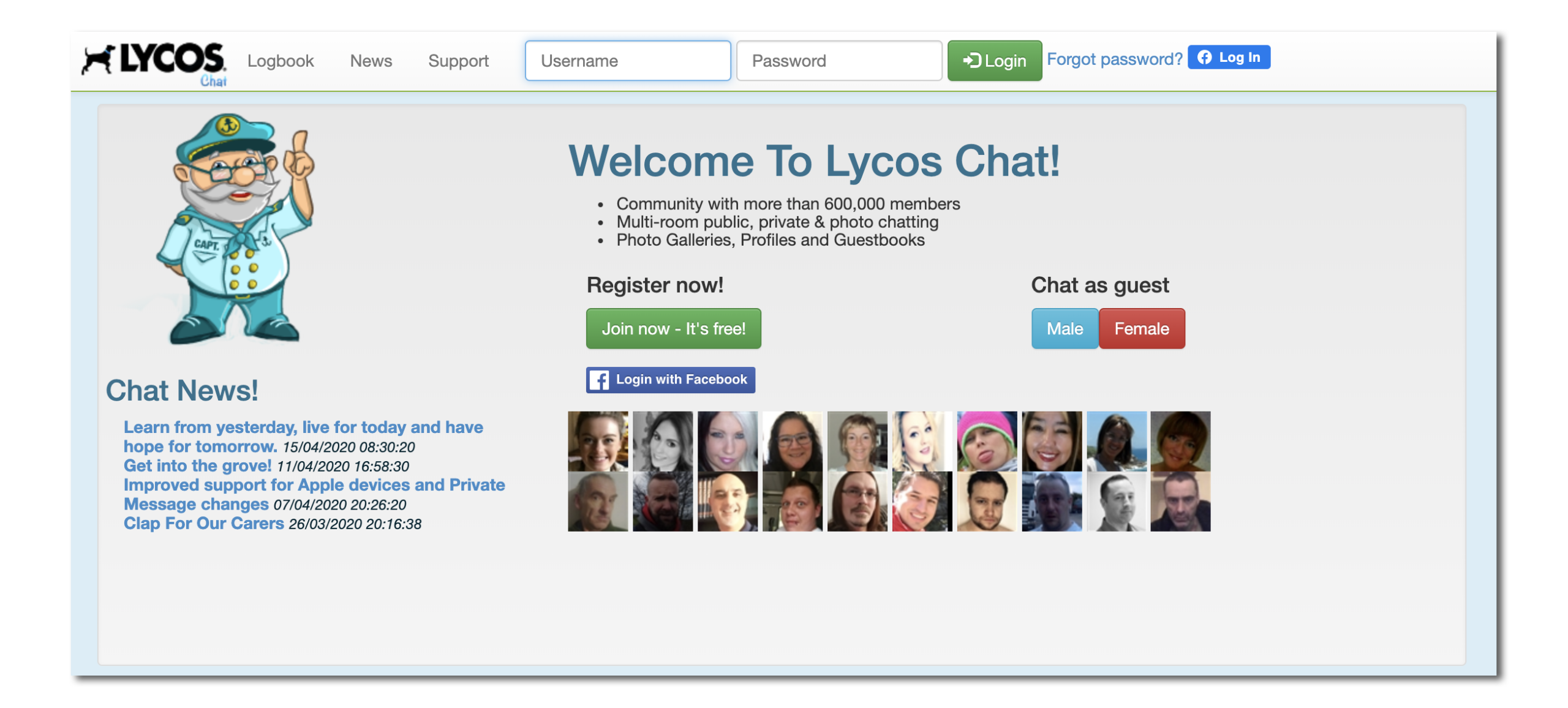 Lycos Chat Logo