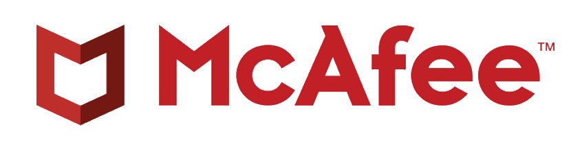 Logotipo de McAfee Total Protection para empresas