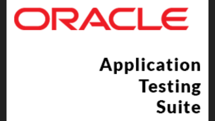 โลโก้ชุดทดสอบแอปพลิเคชันของ Oracle