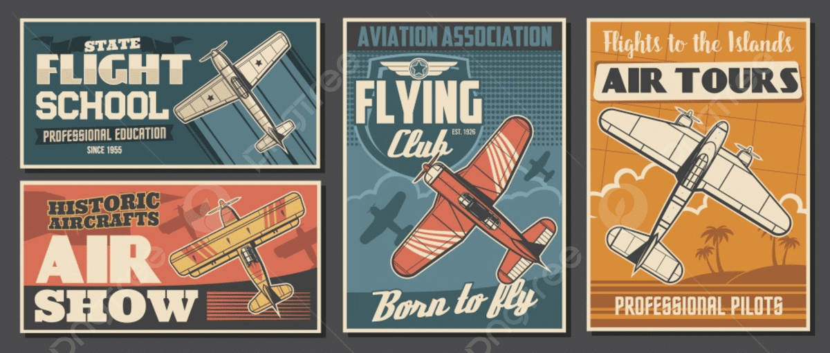 Пілотний плакат логотип