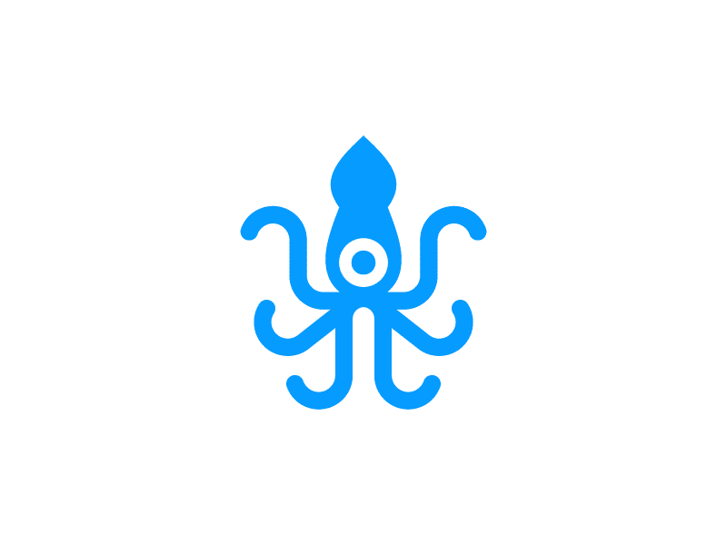 Логотип кальмара