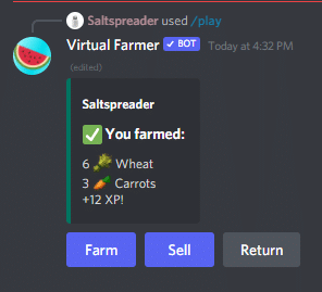 Логотип виртуального бота-фермера