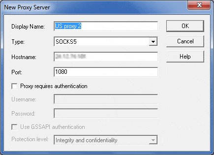 Dodaj proxy dla Steam do ProxyCap