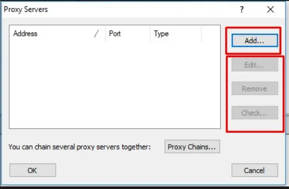 Add Proxy Servers For Steam