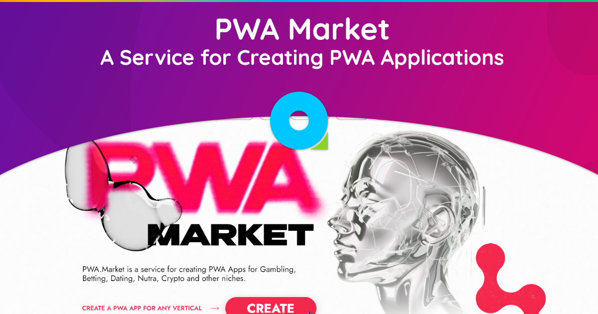 سوق PWA – خدمة لإنشاء تطبيقات PWA